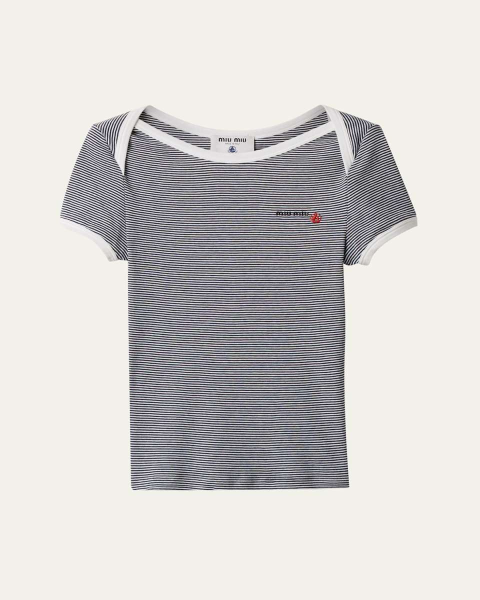 Jersey Stripes Short Sleeve Tshirt